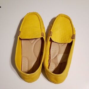 Alexis Bright Yellow Moccasins for Women